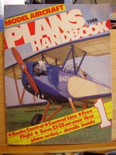 Model aircraft plans - plans, handbook