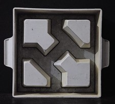 Vintage Crazy Paving Fiberglass Mould 31x39x10cm