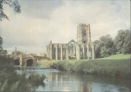 Fountains abbey north - abbey,