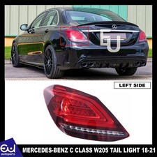 REAR TAIL LIGHT LAMP FOR W205 MERCEDES-BENZ C-CLASS 18-21 LEFT PASSENGER  SIDE