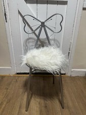 Butterfly make up chair fluffy seat - RRP 169
