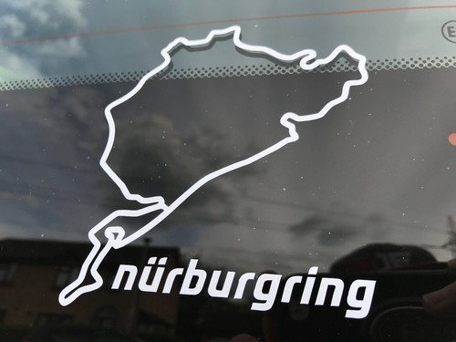 Nurburgring sticker car - sticker,