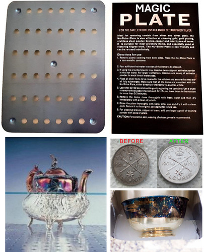 Magic coin cleaning plate - magic,