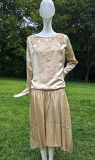 ANTIQUE 1920’S SILK DROP