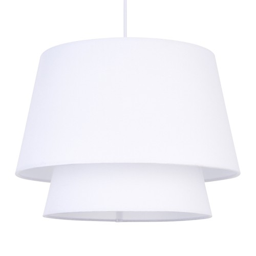Modern two tier - tier, white
