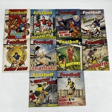 Football Picture Story Monthly 30-39 Bundle Vintage
