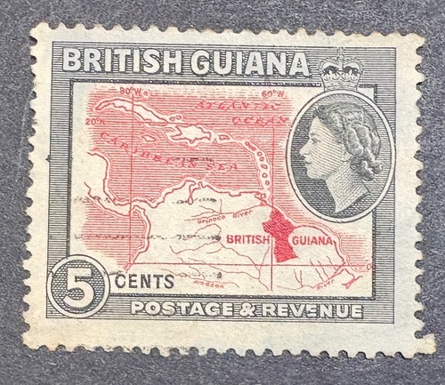 British guiana 1954 - sg335, 5c