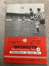 20 January 1971 Bideford v Weymouth FA Trophy Replay