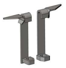 Brackets for AVANT Loader (Low