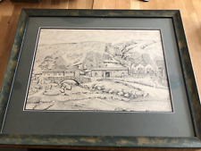 hamlet of watend lath - borrowdale . by bill lawrence 290/ 350 ltd edition