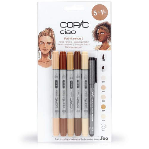 Copic ciao set portrait - copic,