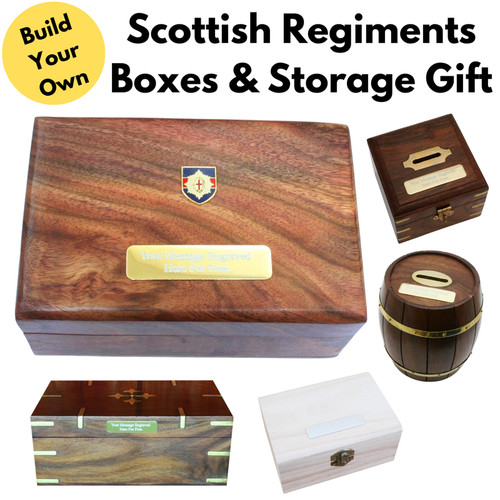 Scottish regiments wooden - scottish,