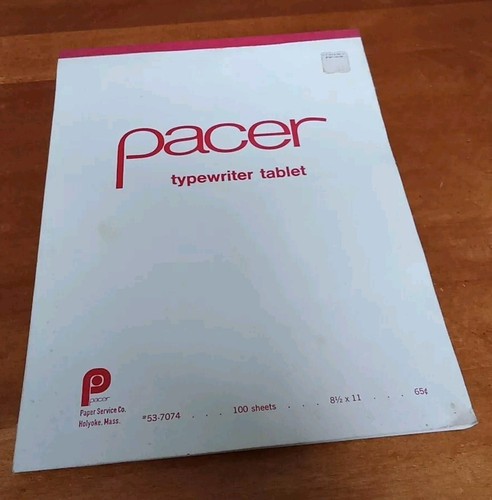 Vtg pacer 11 - pacer, pad
