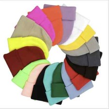 Kids Fit Beanie Hat Boys Girls