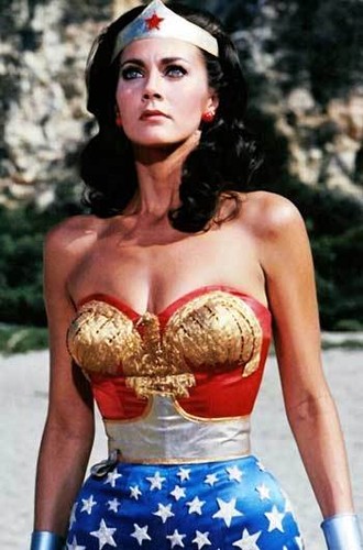 Wonder woman large fridge - woman,