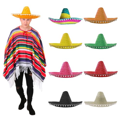Mexican poncho fancy dress - poncho,