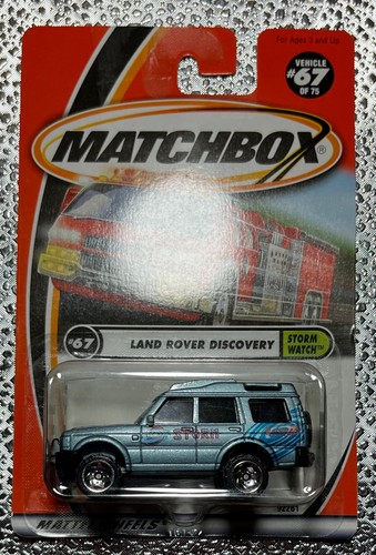 Land rover discovery matchbox - rover,
