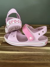 Crocs Size 3 Pink Sandals  