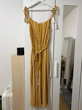 F&F Mustard and White Stripe