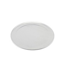 Pizza Pan Silver Aluminium Flat Wide Rim Home Cooking Pizza Pan 12"