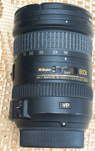 Nikon nikkor 18 200mm - nikon, af-s