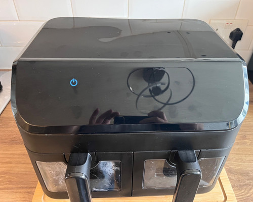 Egl air fryer black digital - fryer,
