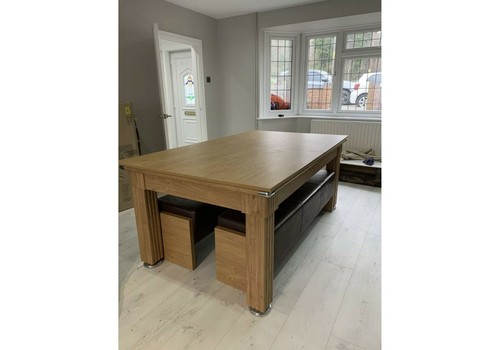 New 7ft aintree diner oak - diner,