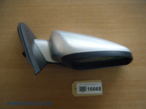 Exterior mirror rear view - el.,