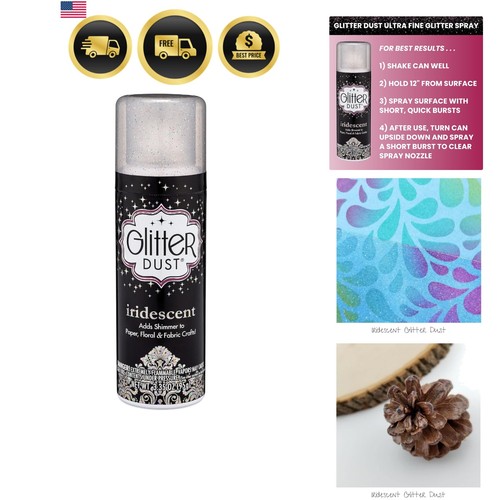 Ultra fine glitter - fine, spray