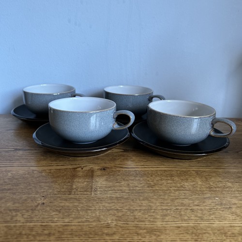 Denby jet grey cup - denby,