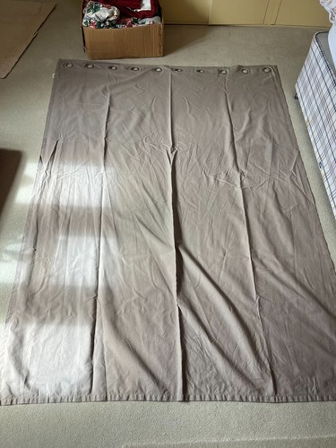 Single grey eyelet cotton