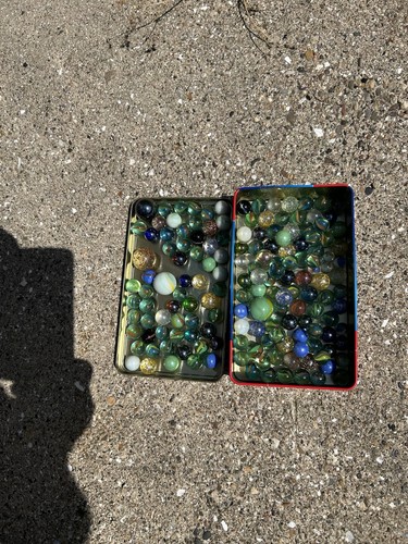 Bundle glass marbles - bundle,
