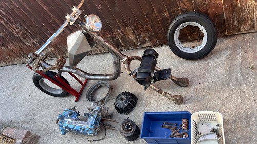 Lambretta chopper project - lambretta, 150