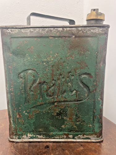 Original vintage pratts - original, petrol