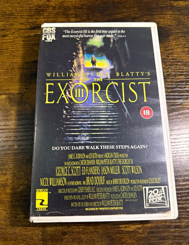 The exorcist iii vhs - the, 1990
