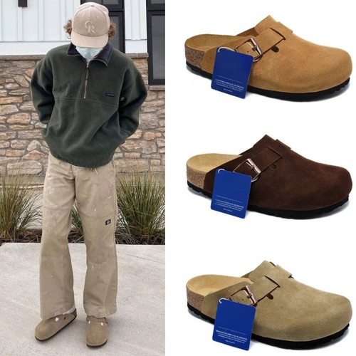 Birkenstock taupe suede - birkenstock,