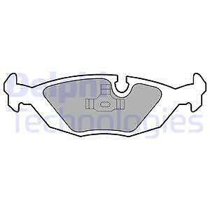 Brake pad set - disc,