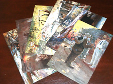 ORIGINAL SET OF SIX FULLWOOD SIGNED TUCK POSTCARDS - AUSTRALIAN TYPES, 9229.