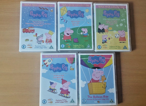 Bundle 12x peppa - of, dvd