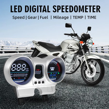 12V LED Digital Speedometer Tachometer Odometer for Honda CBX250 CBF250 2001–08