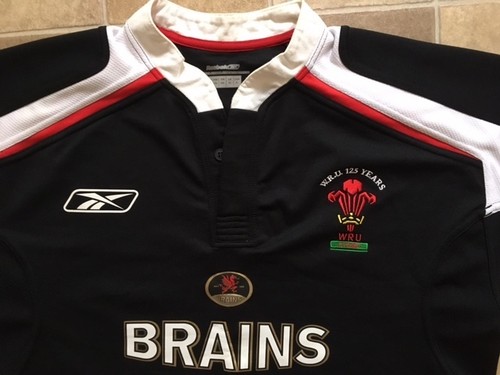 Wales rugby shirt brains - rugby,