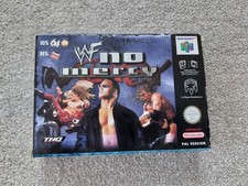 N64 WWF NO MERCY COMPLETE WITH