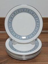 6x Royal Doulton "Counterpoint" Pattern Tea Plates/Side Plates