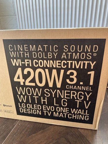 Brand new unopened soundbar - new,