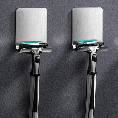 Bathroom shelf razor stand - bathroom,