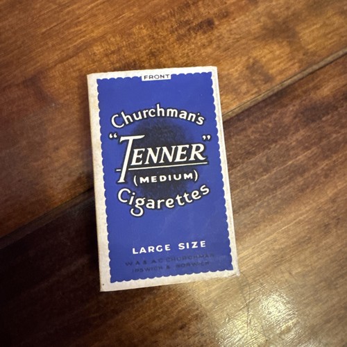 Old empty churchmans tenner - an,