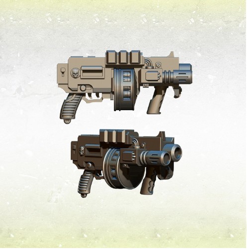 Legionary thunder gun - legionary,