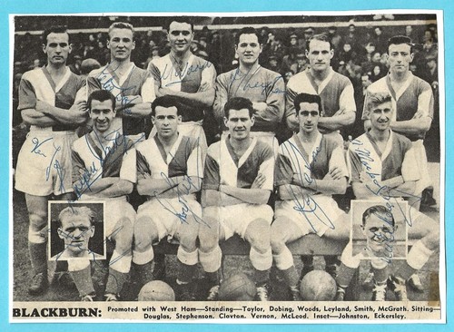 Blackburn rovers 1958 59 - blackburn, fc