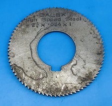 HSS Slitting Saw / Milling Cutter 2.3/4" x 0.064" x 1" Bore (12)