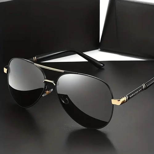 Polarized sunglasses men metal - men,